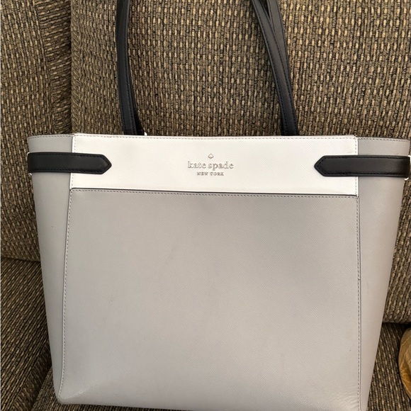 kate spade Handbags - Kate Spade Black and Gray Tote Bag